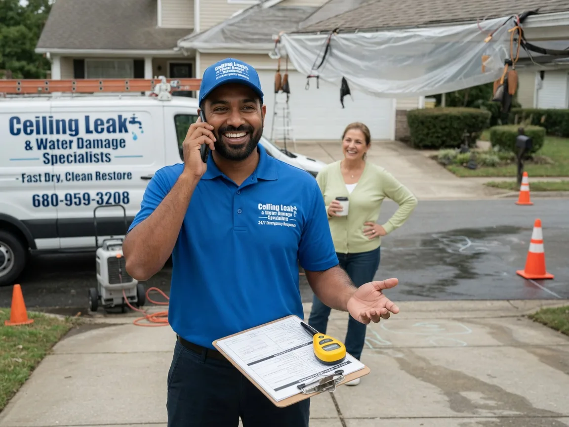 Ceiling Leak Cleanup Lone Rock, IA FAQs